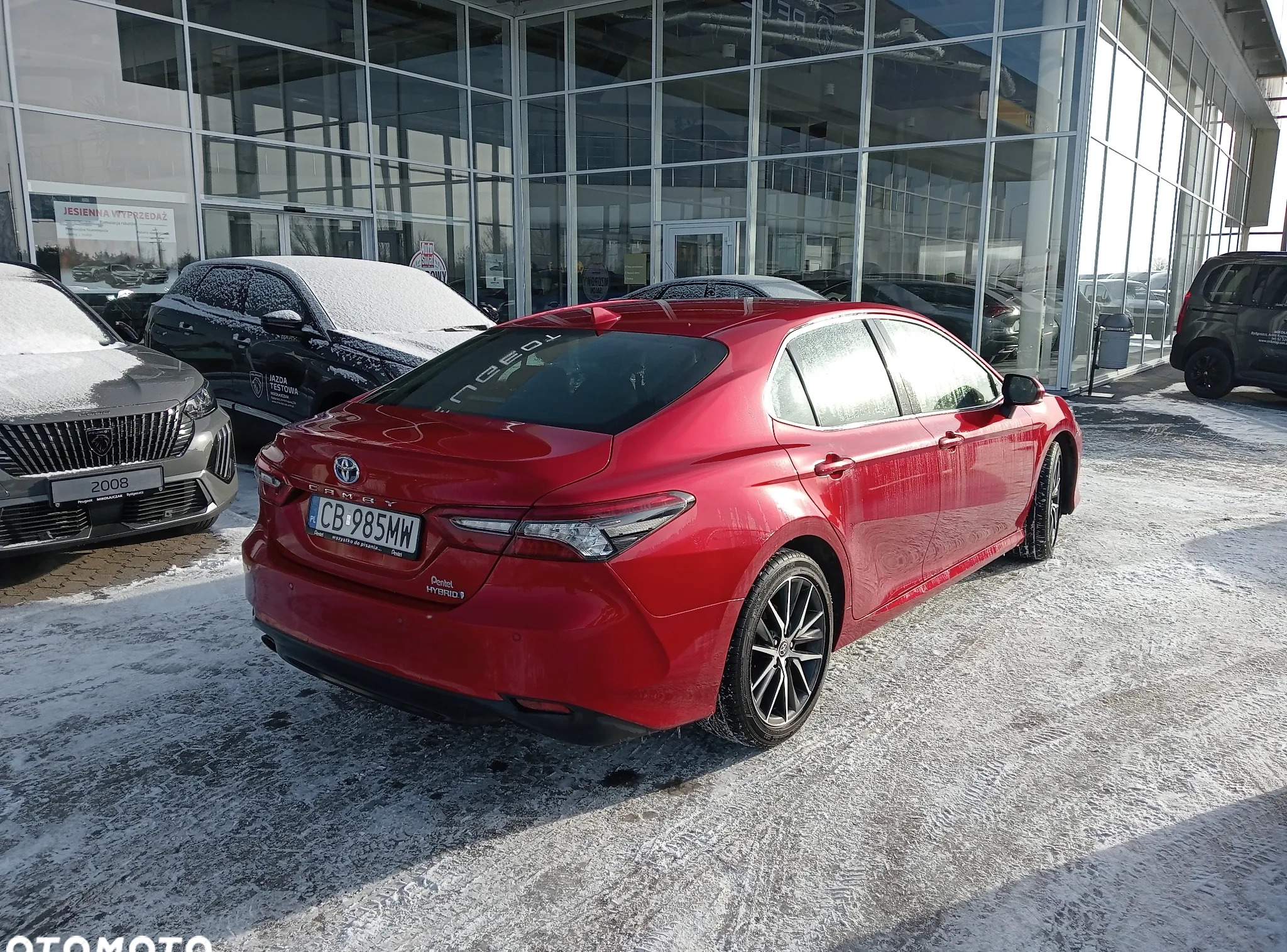 Toyota Camry cena 136900 przebieg: 119000, rok produkcji 2021 z Tarnogród małe 37